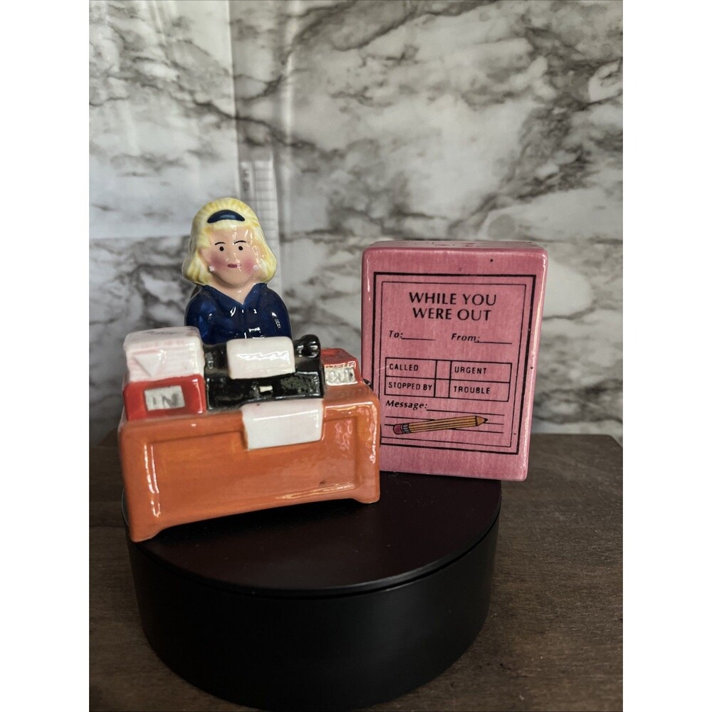 Secretary Salt & Pepper Shaker Set